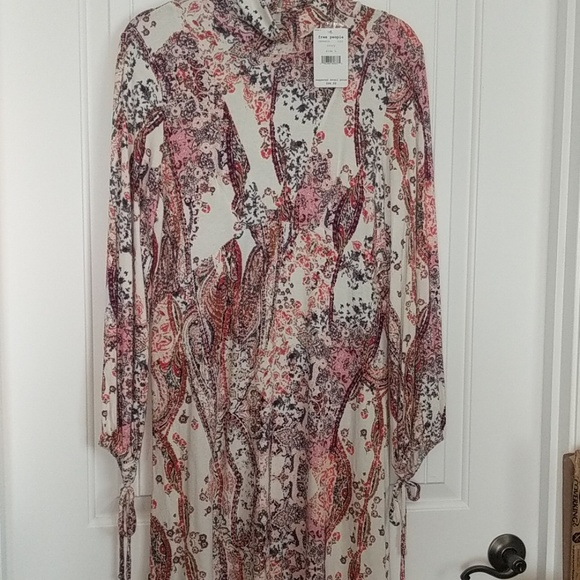 NWT sz L Free People, All Dolled Up, ivory - Picture 5 of 6